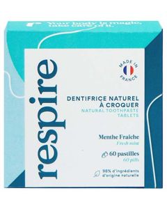Respire Dentifrice Solide 60 pastilles