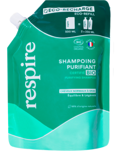 Respire Recharge Shampoing Liquide Purifiant 250 ml