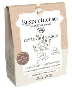 Respectueuse Nettoyant Visage Solide Apaisant Bio