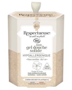 Respectueuse Gel Douche Solide Hypoallergenique Bio