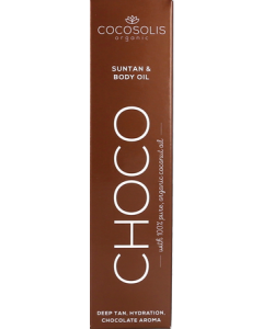 Cocosolis Choco Suntan Body Oil Huile Bronzante 110ml