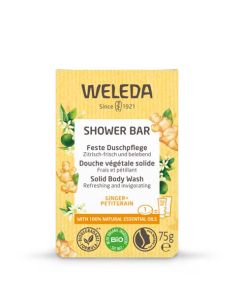 Weleda Douche végétale solide Gingembre & Petitgrain 75 g