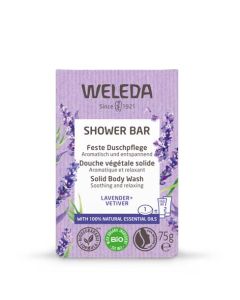 Weleda Douche végétale solide Géranium & Litsea Cubeba 75 g