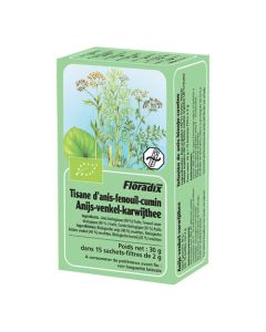 Salus Tisane Floradix Anis Fenouil Cumin AB 15 sachets