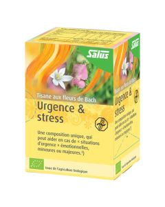 Salus Tisane De Bach Urgence & Stress AB 15 sachets