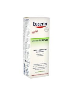 Eucerin Dermopurifyer Soin Hydratant Matifiant 50ml