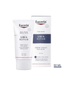Eucerin Urearepair Plus Crème Visage 5% D'Urée 50 ml