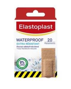 Elastoplast Waterproof Tissu Resistant 20 Pansements 1 Format
