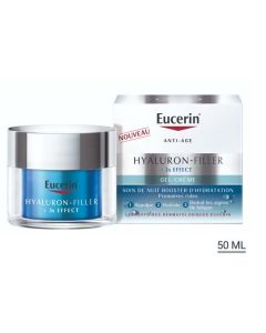Eucerin Hyaluron Filler +3X Effect Soin de Nuit Booster D'Hydratation 50 ml