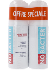 Nobacter Mousse à Raser 2x150ml