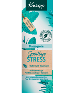 Kneipp Huile de Massage Goodbye Stress Menthe Romarin 100ml