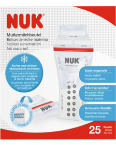 Nuk Sachet Conservation Lait Maternel x25