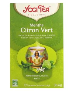 Yogi Tea Menthe Citron Vert 17 Infusions