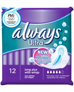 Always Ultra Long Plus 12 Serviettes