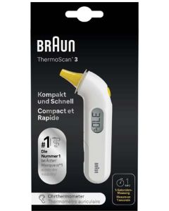 Braun ThermoScan® 3 Thermomètre Auriculaire IRT3030