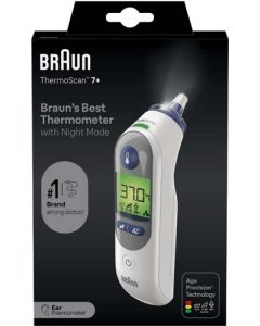 Braun Thermomètre Auriculaire ThermoScan 7 + (IRT 6525)