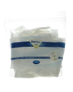 Stérilux soin rectangles de coton 8x10 200 unités