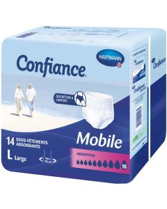 Confiance Mobile Sous-Vêtements Absorption 10g Lx14