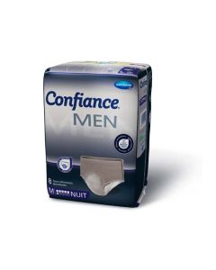 Confiance Men Sous-Vêtements Absorption 6g Nuit M x8