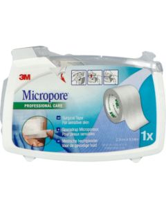 3M Micropore Sparadrap Microporeux Blanc 25mm x 9m14