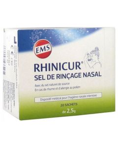 Rhinicur sel de rinçage nasal sachets