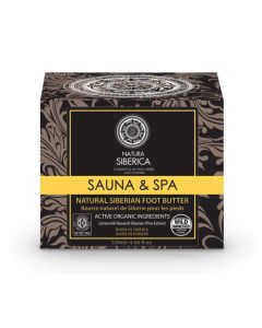 Natura Siberica Sauna & Spa Beurre Naturel de Siberie Pour Les Pieds 120ml