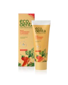 Ecodenta Dentifrice Green pour Enfants Goût Fraise des Bois 75ml