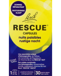 Rescue Bach Peaceful Night Capsule 30