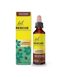 Rescue Compte-Goutte Menthe-Chocolat 20ml