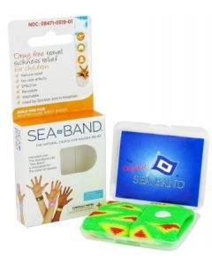 Sea Band Bracelet Mal du Transport Enfant 2 Bracelets