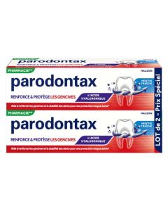 Parodontax Renforce et Protège Menthe Fraîche Bitube 2x75ml