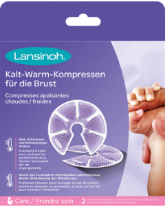 Lansinoh Thermoperlen Compresse Apaisante 3en1 De Cryothérapie Et Thermothérapie Pour Allaitement x2