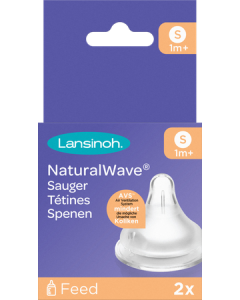Lansinoh Natural Wave Tétine Slow 2