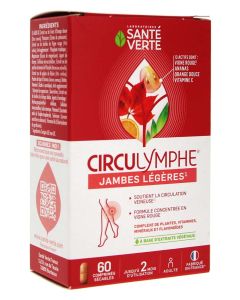 Santé Verte Circulymphe Jambes Légères 60 Comprimés