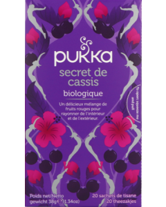 Pukka Infusion Secret de Cassis Bio Sachet 20