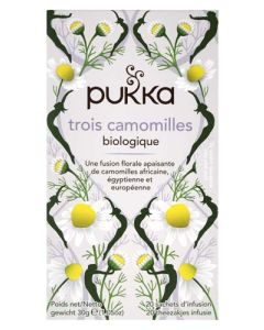 Pukka Infusion 3 Camomilles Bio Sachets x20
