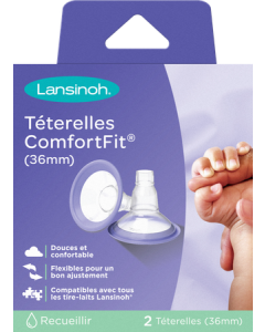 Lansinoh Téterelles Comfort Fit 36mm x2