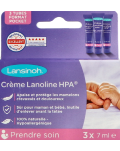 Lansinoh Crème Lanoline HPA 7ml x3