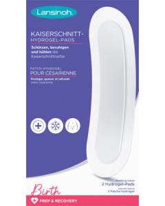 Lansinoh Patch Hydrogel Césarienne Apaisant et Cicatrisant