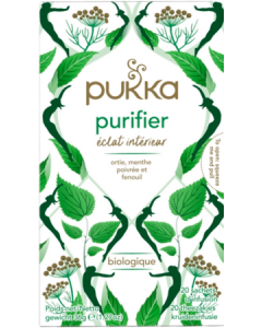 Pukka Infusion Purifier Eclat Intérieur Sachets x20