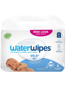 Water Wipes Lingettes Bébé 5x60