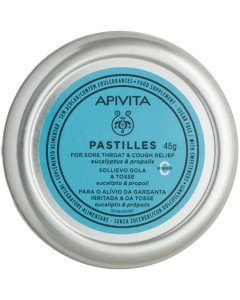 Apivita Pastilles Eucalyptus et Propolis Sans Sucre 45g