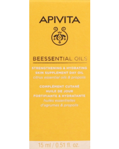 Apivita Beessential Oil Huile de Jour Fortifiante Hydratante 15ml