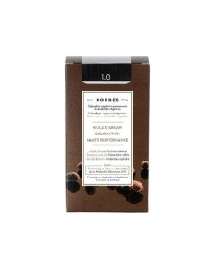 Korres Coloration permanente huile d'argan, noir 1.0 50ML