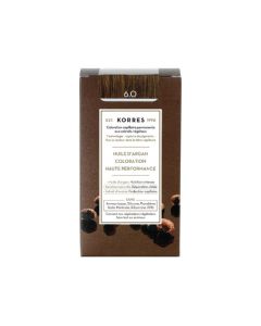 Korres Coloration permanente huile d'argan, blond foncé 6.0 50ML
