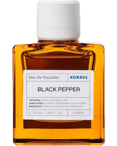 Korres Eau De Toilette Homme Black Pepper 50ml