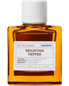 Korres Eau De Toilette Homme Mountain Pepper 50ml