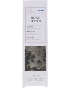 Korres Eau De Toilette Homme Black Pepper 10ml