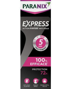 Paranix Express 5 Min Spray Anti-Poux 100ml