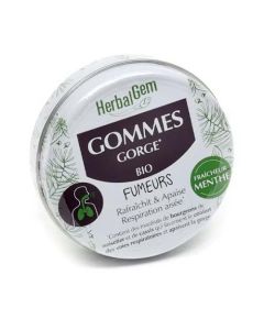 Herbalgem Gommes Gorge Fumeurs Bio 45g